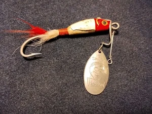 Vtg HEDDON SPIN FIN  LURE Size 3 - Picture 1 of 10