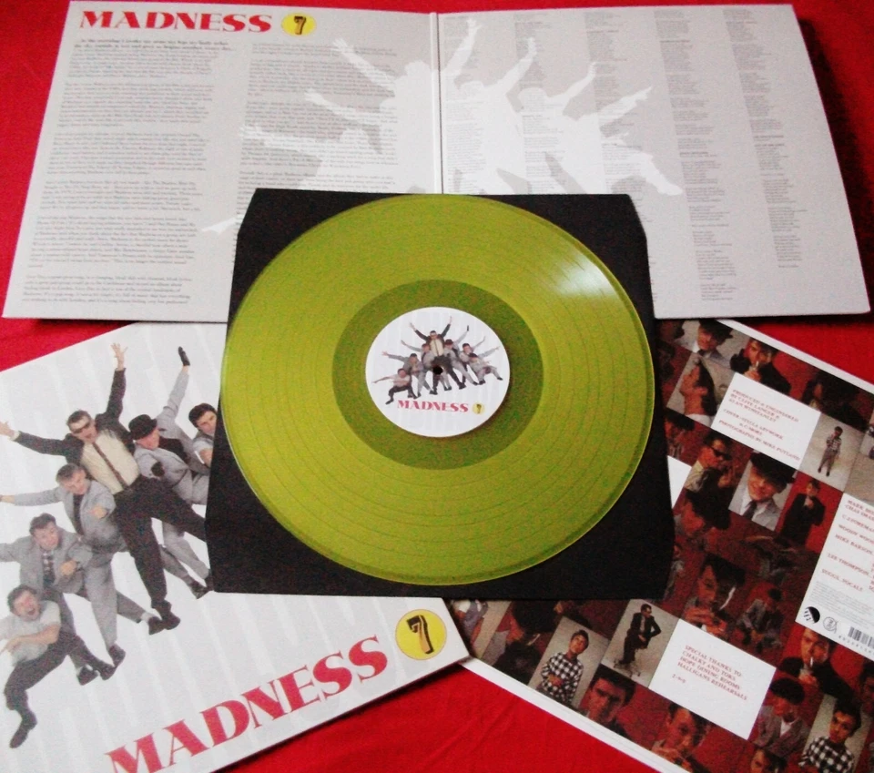 MADNESS 7 LP - LIMITED 2013 YELLOW VINYL 1000 ONLY suggs ska 2 tone stiff KIX79 - Image 1 of 1