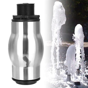 Bubbling Waterscape Pond Sprayhead Stainless Steel Frothy Fountain Nozzle Heads - Picture 1 of 8