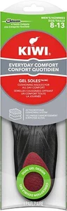 KIWI Full length Gel Soles Men Sizes 8-13, 1 pair - Picture 1 of 4