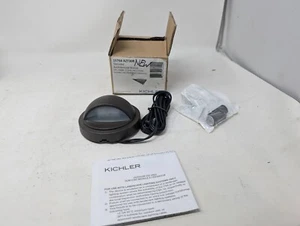 Kichler 12V LED 3000K Half Moon Deck Light Bronze - Picture 1 of 7
