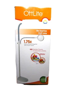 Ottlite 18W EasyView Craft Lamp w/ 1.75x Magnifier P6337T NEW OPEN BOX - Picture 1 of 7