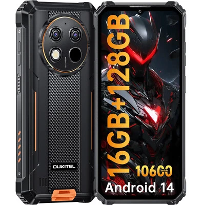 2025 OUKITEL WP28S Outdoor Smartphone Ohne Vertrag 16GB+128GB Outdoor Handy NFC - Bild 1 von 4