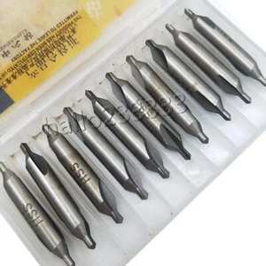 10Pc 3.5mm 60 grados Double End HSS Center Drill Countersink Bit Torno Herramienta de molino - Imagen 1 de 5