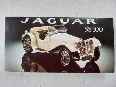 Franklin Mint 1938 JAGUAR SS-100 Brochure Mail In Order Form - Image 1 of 4