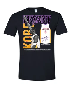 Kobe Bryant - Vintage Graphic Tees - Short Sleeve SIZE S-4XL - FREE SHIPPING!! - Picture 1 of 10