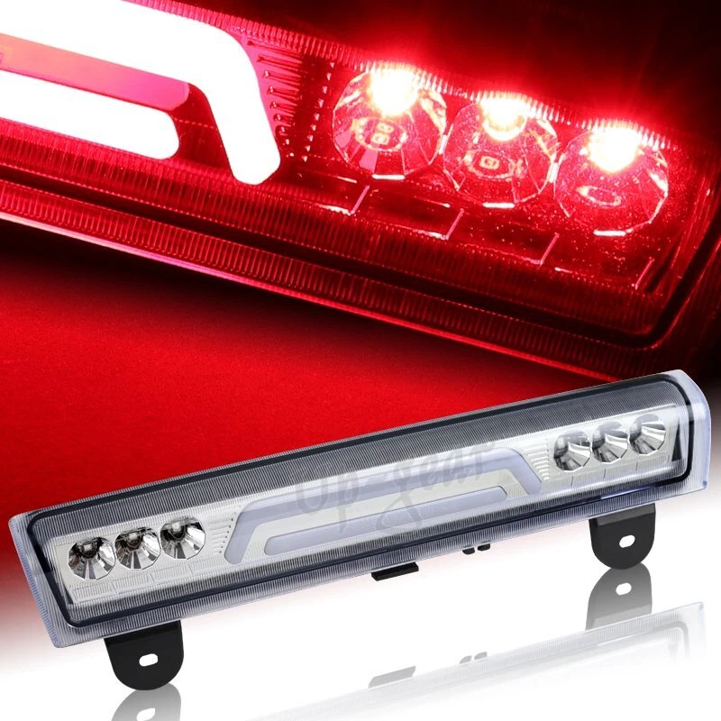 Lámpara de tercera luz de freno LED cromada para GMC Yukon XL 1500 2500 2000-2006 Foto 1 de 4