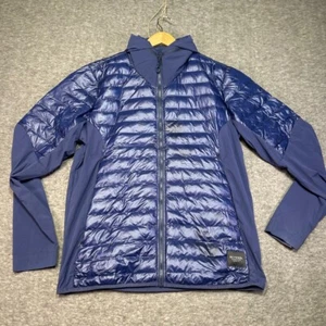 Beyond Clothing Dasche Jacket Mens Large Blue Puffer Hooded Lightweight Casual - Picture 1 of 10