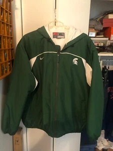 VINTAGE NIKE MICHGIAN STATE WINTER JACKET XL = - Picture 1 of 5