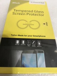 iPhone 8/7/6S/6 Screen Protector JETechTempered Glass Tailor-Made For Smartphone - Picture 1 of 4
