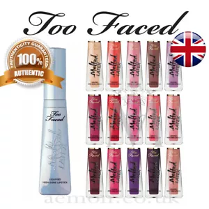 Rossetto Too Faced in lattice fuso liquefatto alta lucentezza lacrime di unicorno ecc. ORIGINALE - Foto 1 di 12