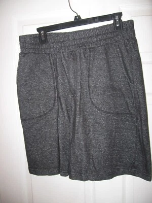 Pantalones cortos informales/atléticos gris oscuro Haband Active Joe para hombre talla mediana Foto 1 de 3