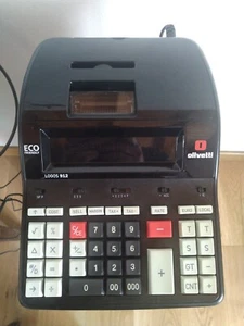 Olivetti Logos 912 Calcolatrice Scrivente - Nera (B5897) - Foto 1 di 1