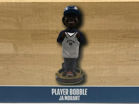 Ja Morant 2021 Memphis Grizzlies Limited Edition Bobble Bobblehead (SERIAL #1) Cover