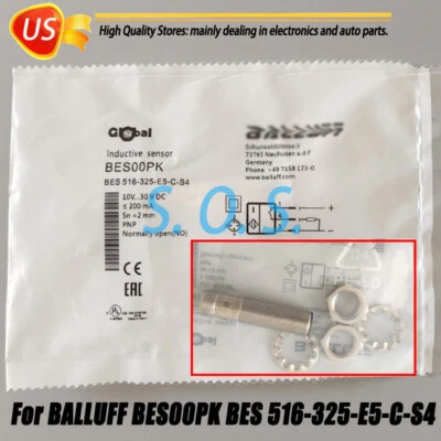 For BALLUFF BES00PK BES 516-325-E5-C-S4 10-30V Inductive Proximity Switch Sensor