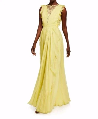 Custom Made to order V-Neck Church Ruffle Gown Evening Dress Plus 1x-10x Y895 - Image 1 of 3