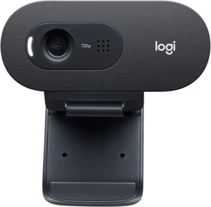 Logitech C505/C505e HD Wired Business Webcam with 720p and Long-Range Mic - Picture 1 of 5