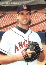 1995 Angels Mother's Baseball Card #9 Chuck Finley