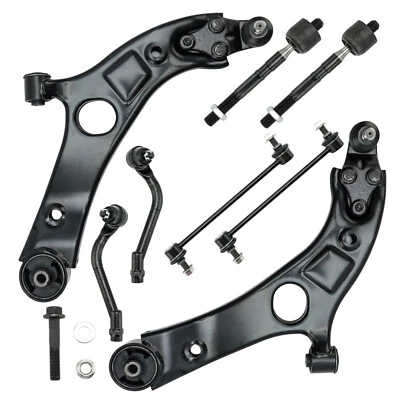 Front Lower Control Arms Sway Bar Links Tie Rod Ends for 2014 - 2015 Kia Optima - Image 1 of 4