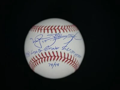 MARK MCGWIRE SAMMY SOSA 1998 LONG GONE SUMMER SIGNED BASEBALL LIMITED TO 98 JSA - Image 1 of 4