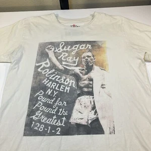 Sugar Ray Robinson ROOTS OF FIGHT Bloodlines BOXING FIGHTER FIGHT T SHIRT Mens L - Picture 1 of 4