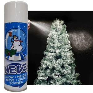 Solchim Neve Spray Artificiale Bomboletta 250 ml per Presepe Albero di Natale - Foto 1 di 1