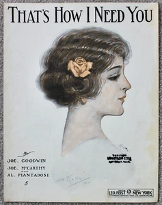 Partituras That's How I Need You 1912 formato grande - Imagen 1 de 1