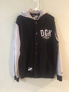 DGK dirty ghetto kids varsity hoodie large - Picture 1 of 6