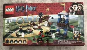 LEGO Harry Potter QUIDDITCH MATCH (4737) 100% COMPLETO IN SCATOLA con Manuale, Minifigure - Foto 1 di 9