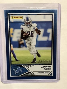 2024 Panini NFL Sticker & Card Collection Jahmyr Gibbs #26 215/349 Blue Lions 🦁 - Bild 1 von 4