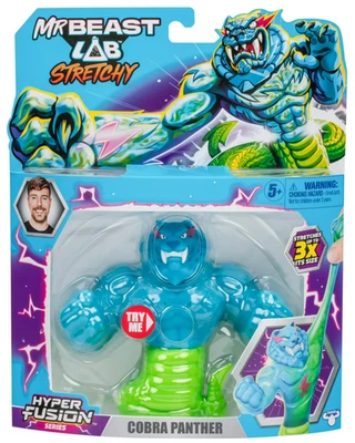 COBRA PANTHER Mr. Figura Beast Lab Stretchy HYPER FUSIÓN 5" ***LEER INTERIOR*** Foto 1 de 2