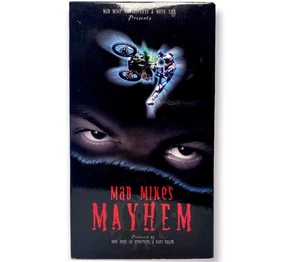 Mad Mike's Mayhem Freestyle Motocross 2007 Mike Jones X Games VHS - Picture 1 of 4