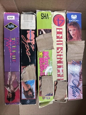 Vintage Erotica Vhs Lot 5 Tapes RARE - Image 1 of 2