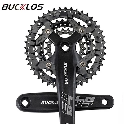 BUCKLOS guarnitura pedivella bici 9/10 velocità 104BCD 22/24/32/42/44T pignone