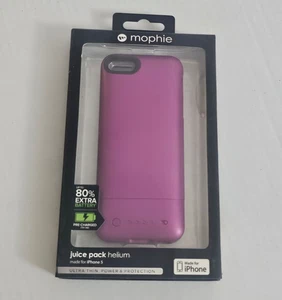 Mophie Juice Pack Helium for iPhone 5 1500mAh Battery Power Bank Case Pink New - Picture 1 of 3