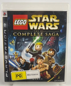 LEGO Star Wars The Complete Saga - PlayStation 3 (PS3) Complete Manual - Picture 1 of 5