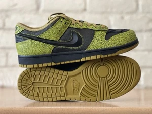 Nike Dunk Low QS Retro Halloween Skull Bright Green Men Size 9.5 HV6103-300 New - Picture 1 of 10