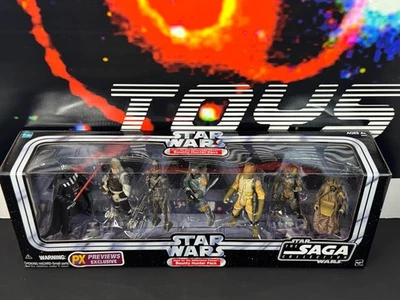 ¡ULTRA COMO NUEVO! Hasbro 2005 Star Wars Saga PX vistas previas paquete de cazarrecompensas sin usar, en caja  Foto 1 de 4