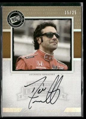 2013 Press Pass Legends DARIO FRANCHITTI /25 Auto Press Proof #LG-DF NASCAR N357 - Image 1 of 3
