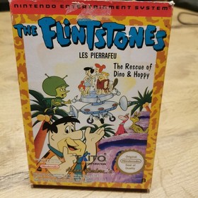 Nintendo NES The Flintstones Rescue of Dino & Hoppy FRA version NES-5Z-FRA