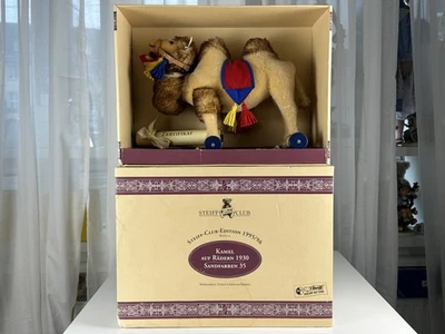 Steiff Tier 420061 Kamel auf Rädern 29 x 35 cm mit OVP & Zertifikat in Top Zusta - Bild 1 von 4