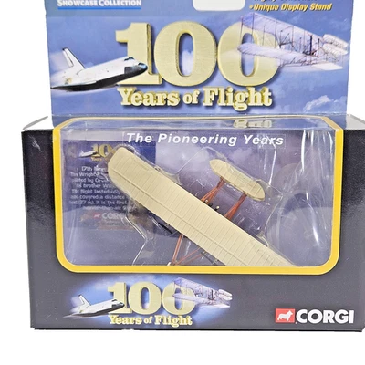 Corgi CS90110 Orville Wilbur Wright Kitty Hawk Diecast Airplane 1:110 Boxed. - Image 1 of 4