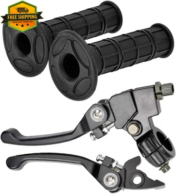 DIRT BIKE PALANCA PLEGABLE PIT BIKE EMBRAGUE PALANCA FRENO PLEGABLE THUMPSTAR 7/8" Foto 1 de 4