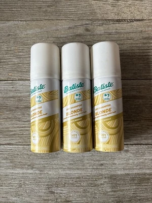 3 Batiste Instant Hair Refresh Dry Shampoo Brilliant Blonde 1.6 oz 2 Travel Size - Image 1 of 2
