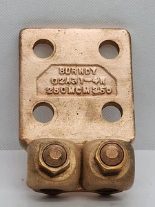 BURNDY Q2A31-4N 280MCM350 TERMINAL QIKLUG [2ES2-6] - Imagen 1 de 6