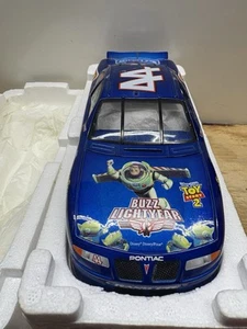 VTG 1999 TOY STORY 2 NASCAR Kyle Petty #44 HOT WHEELS 1:24 CREW CHOICE BUZZ RARE - Picture 1 of 10