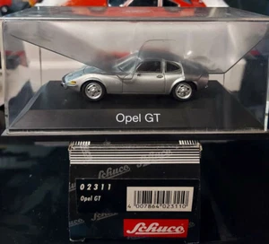 OPEL GT 1/43 gris N°SERIE 02311 SCHUCO - Bild 1 von 3