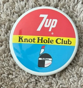1960’s Indianapolis Indians - Minor League Baseball Pinback - Knothole Club - Picture 1 of 2