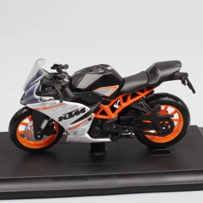 Maisto 1:18 scale KTM RC390 Motorcycle Diecast model Sport race motorbike toy - Image 1 of 4