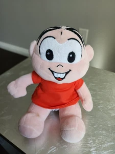 MONICA Toy Plush 26cm Monica's Gang Turma da Monica sitting Pelucia Tasco - Picture 1 of 4